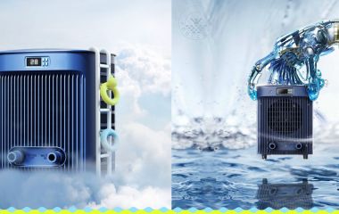 Компактний але потужний нагрівач для каркасного басейну